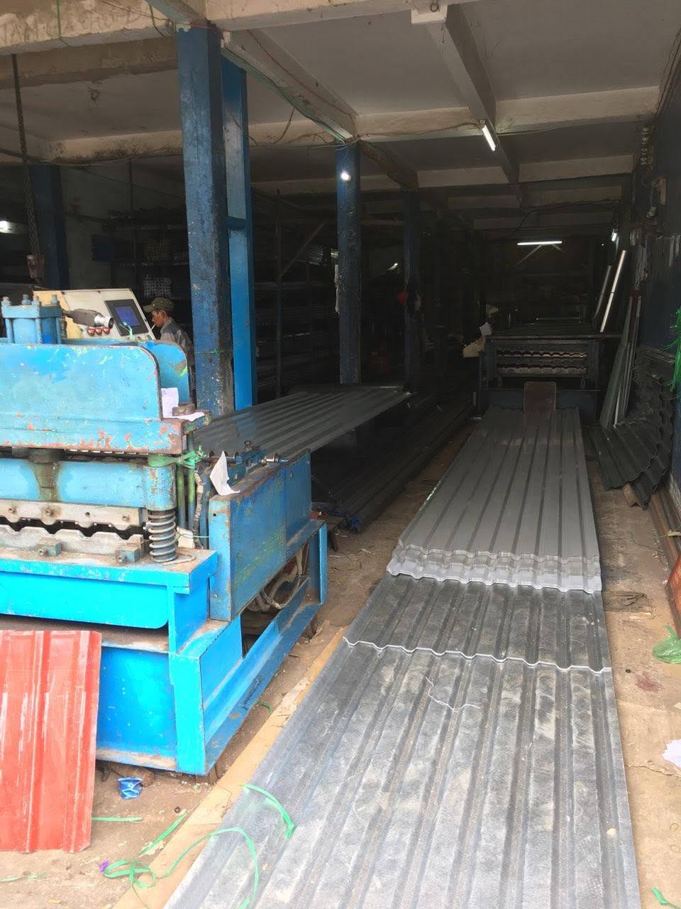 Kho thép hộp chữ nhật