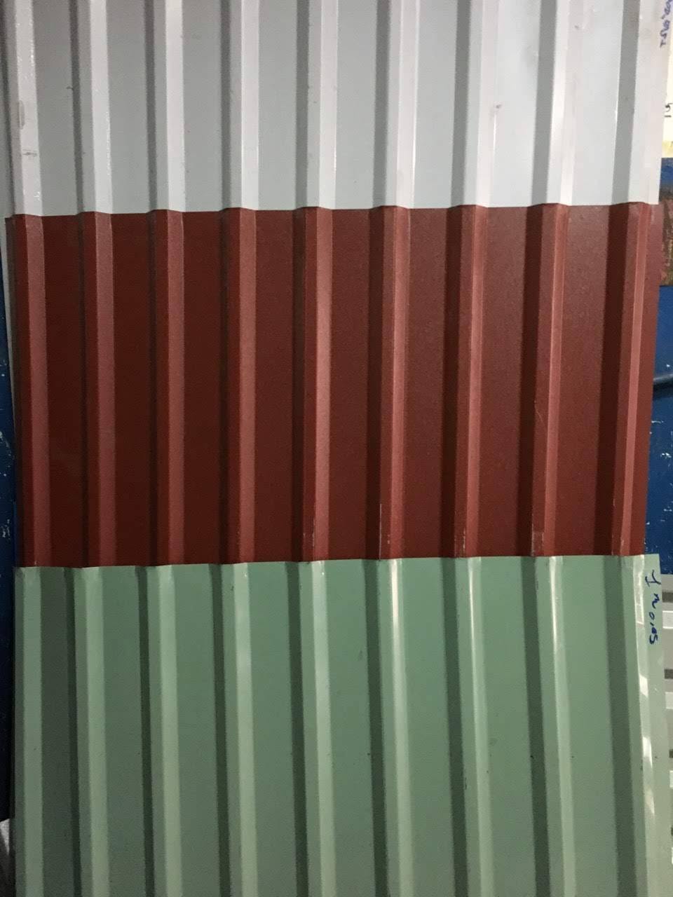 Tôn màu xanh rêu phong thủy